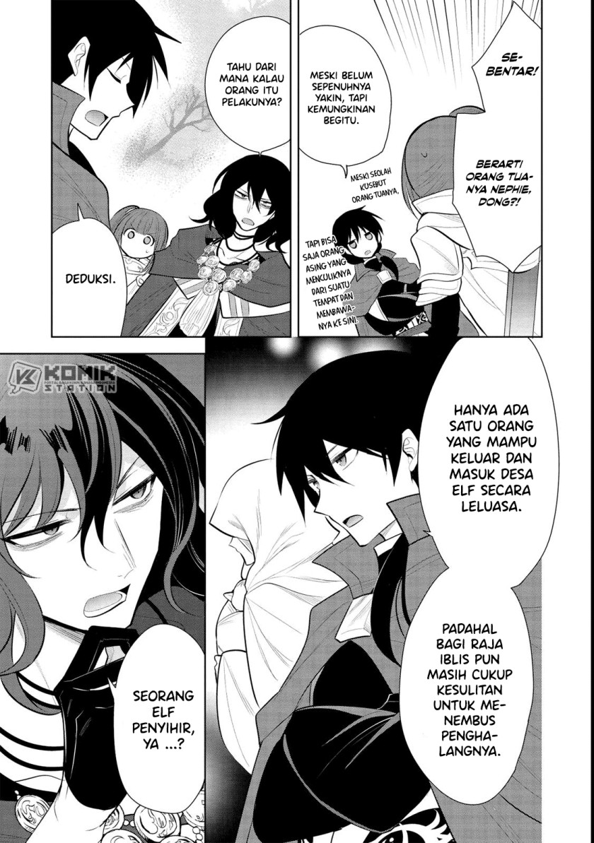 Maou no Ore ga Dorei Elf wo Yome ni Shitanda ga, Dou Medereba Ii? Chapter 44 Bahasa Indonesia