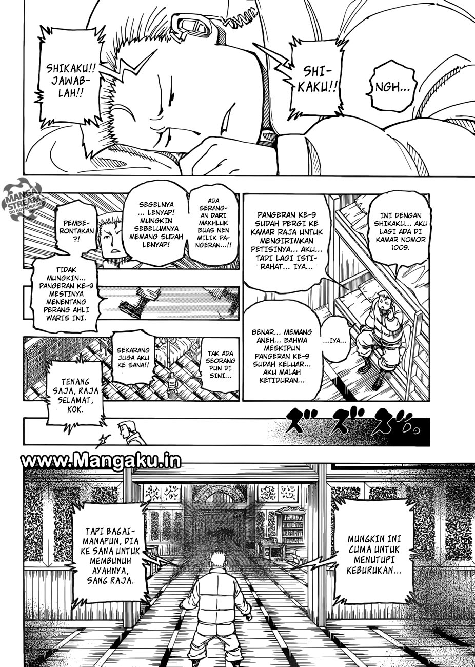 Hunter x Hunter Chapter 382 Bahasa Indonesia