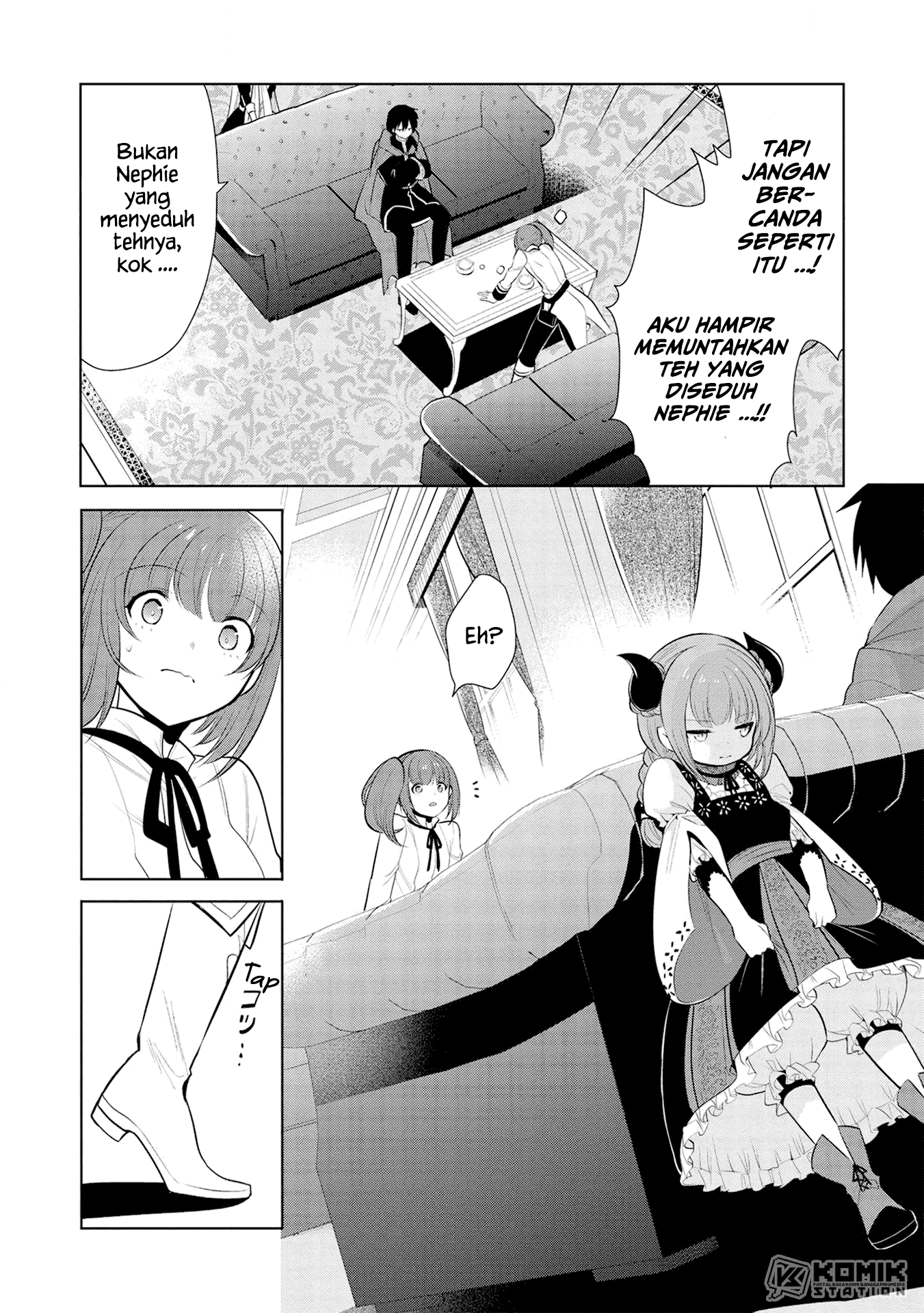 Maou no Ore ga Dorei Elf wo Yome ni Shitanda ga, Dou Medereba Ii? Chapter 24 Bahasa Indonesia