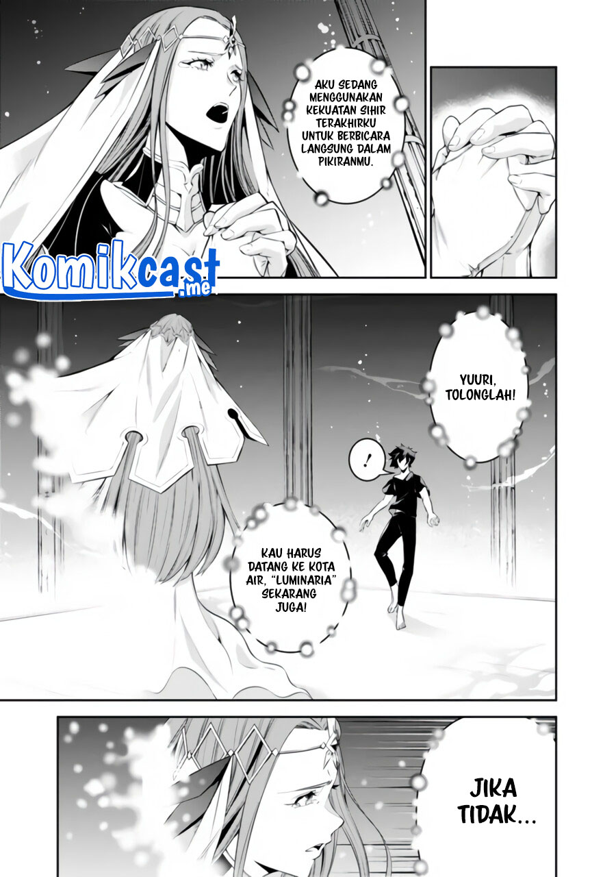 Shijou Saikyou no Mahou Kenshi, F Rank Boukensha ni Tensei Suru ~Kensei to Matei, 2 Tsu no Zense omotta Otoko no Eiyuutan~ Chapter 56 Bahasa Indonesia