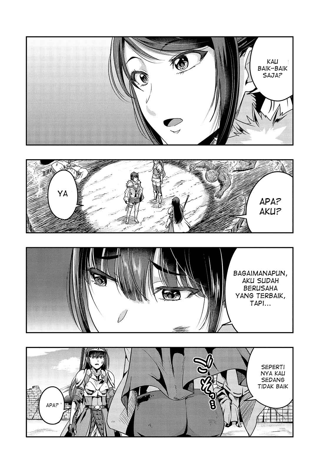 Hazure Waku no [Joutai Ijou Skill] de Saikyou ni Natta Ore ga Subete wo Juurin Suru made Chapter 21 Bahasa Indonesia