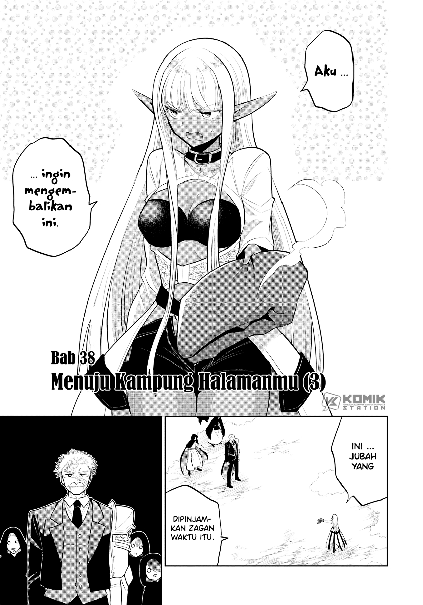 Maou no Ore ga Dorei Elf wo Yome ni Shitanda ga, Dou Medereba Ii? Chapter 38 Bahasa Indonesia