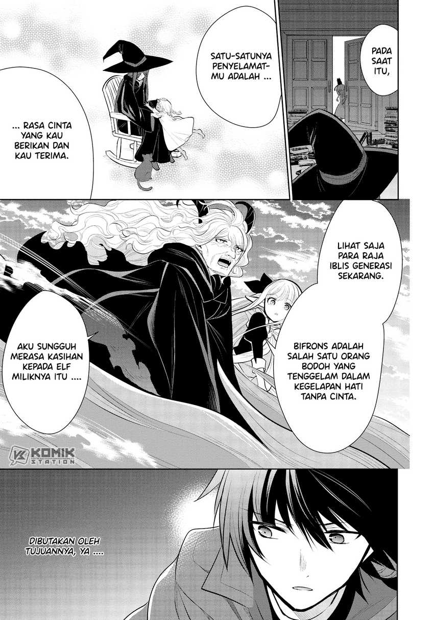 Maou no Ore ga Dorei Elf wo Yome ni Shitanda ga, Dou Medereba Ii? Chapter 37 Bahasa Indonesia