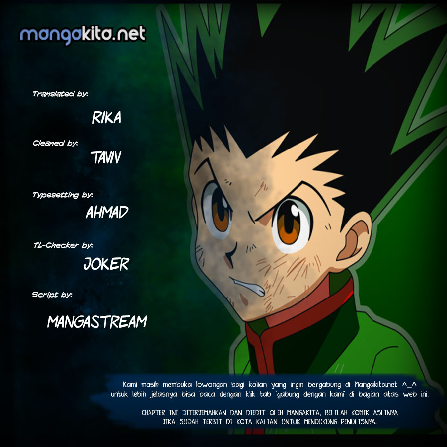 Hunter x Hunter Chapter 366 Bahasa Indonesia