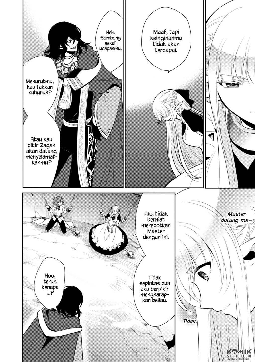 Maou no Ore ga Dorei Elf wo Yome ni Shitanda ga, Dou Medereba Ii? Chapter 11 Bahasa Indonesia