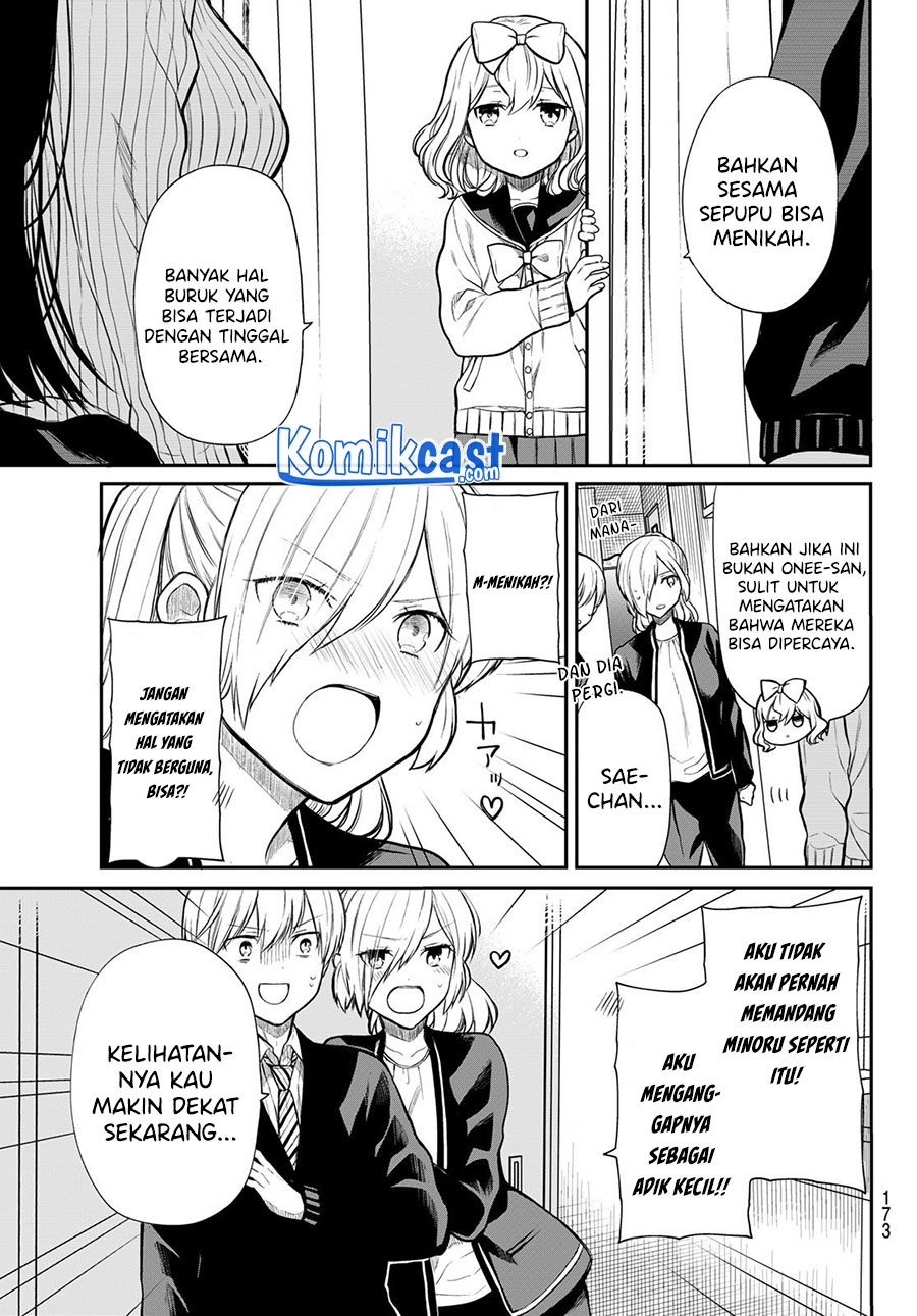 Danshi Koukousei wo Yashinaitai Onee-san no Hanashi Chapter 171 Bahasa Indonesia