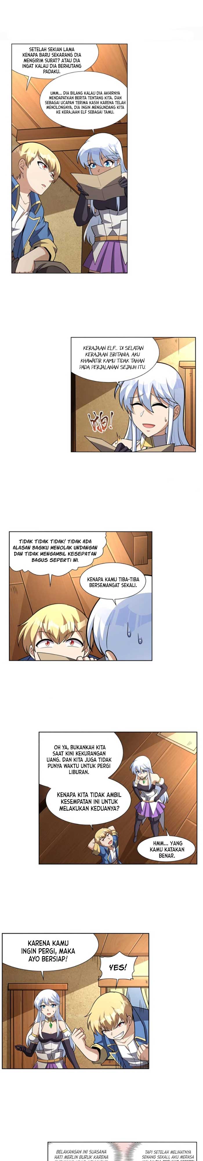 The Demon King Who Lost His Job Chapter 327 Bahasa Indonesia