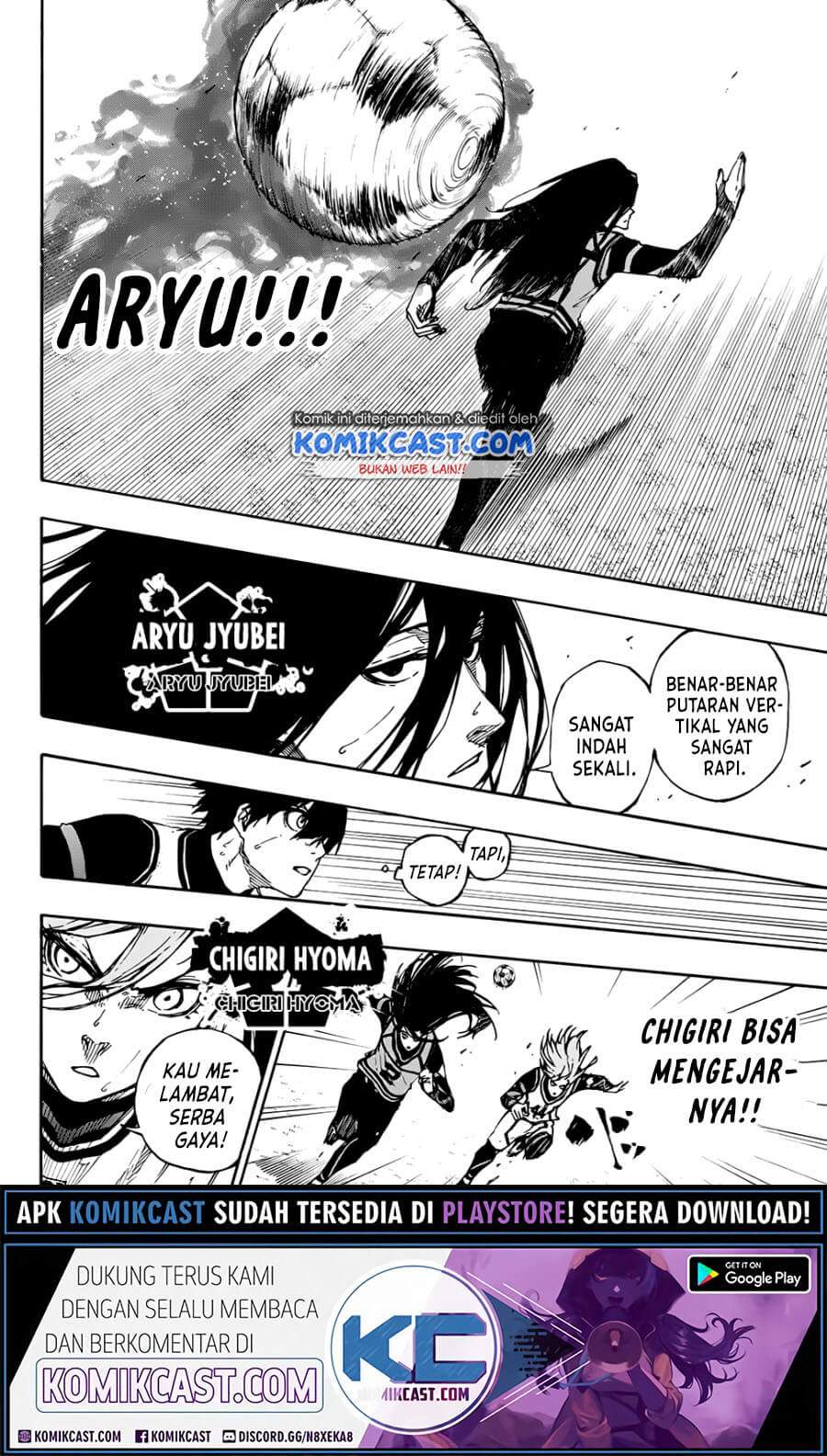 Blue Lock Chapter 75 Bahasa Indonesia