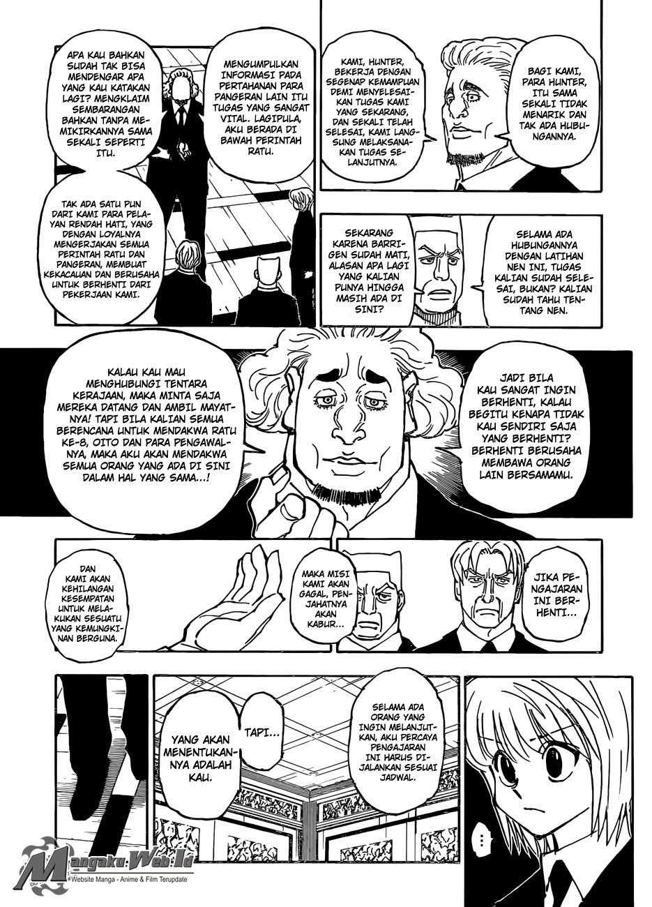 Hunter x Hunter Chapter 376 Bahasa Indonesia