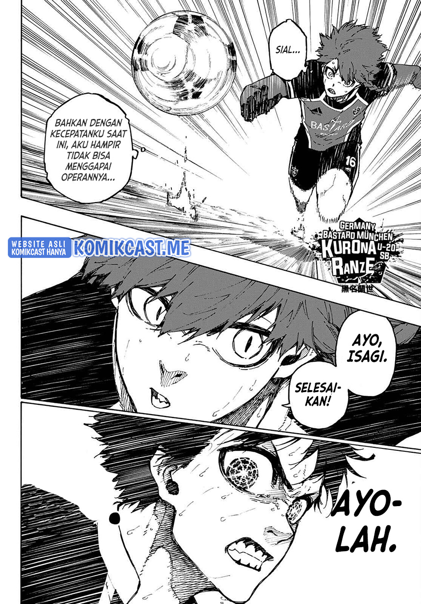 Blue Lock Chapter 185 Bahasa Indonesia