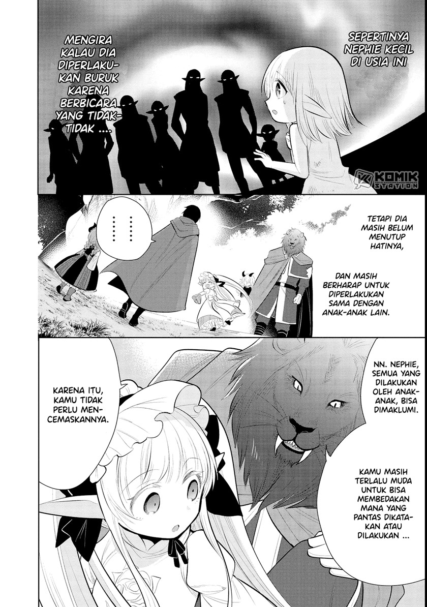 Maou no Ore ga Dorei Elf wo Yome ni Shitanda ga, Dou Medereba Ii? Chapter 43 Bahasa Indonesia