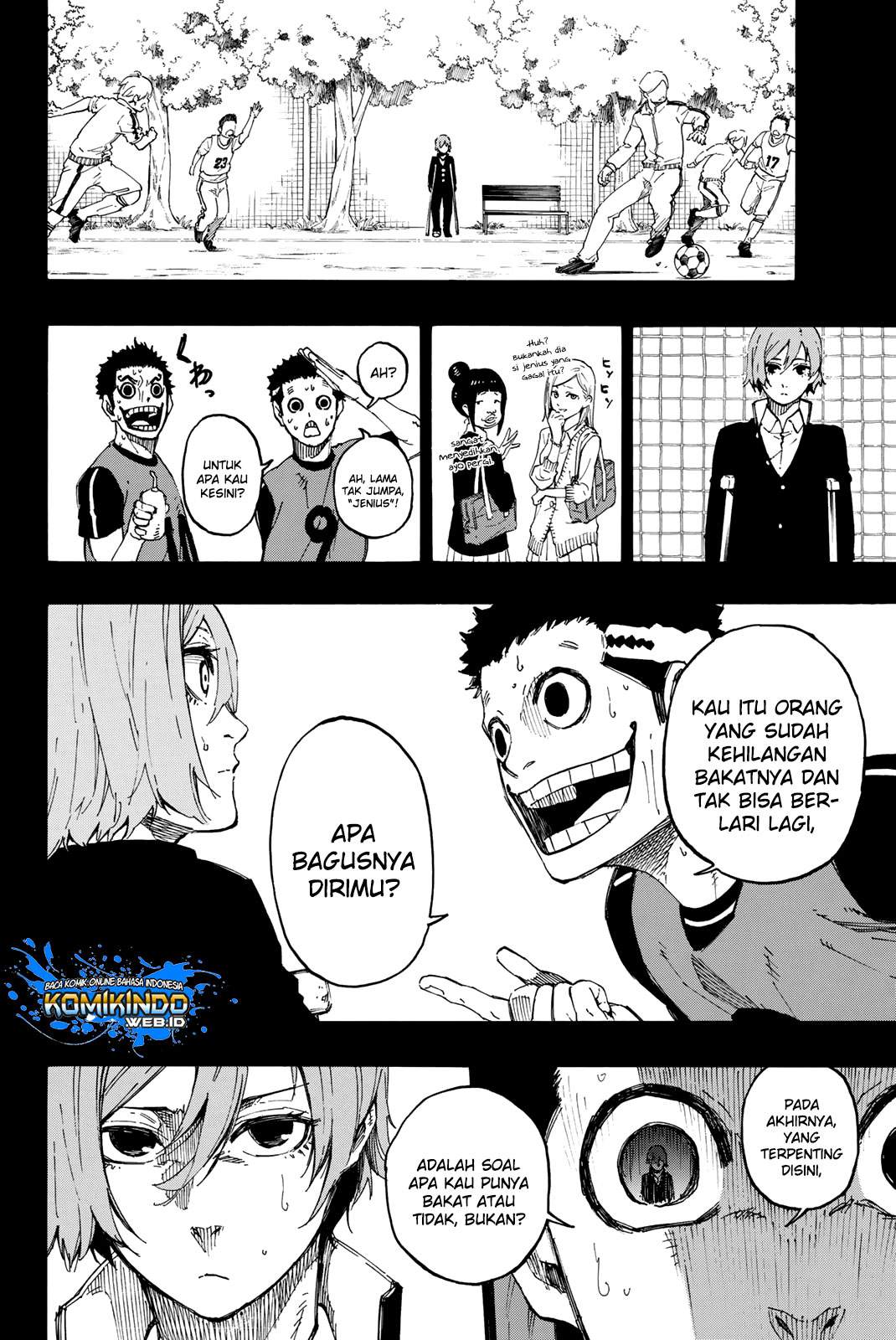 Blue Lock Chapter 19 Bahasa Indonesia