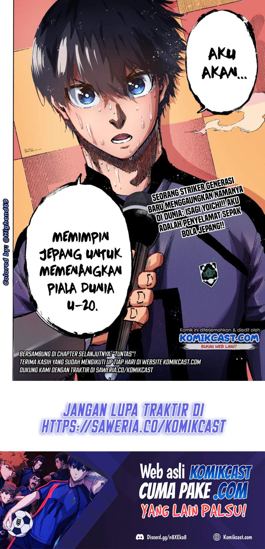 Blue Lock Chapter 148 Bahasa Indonesia