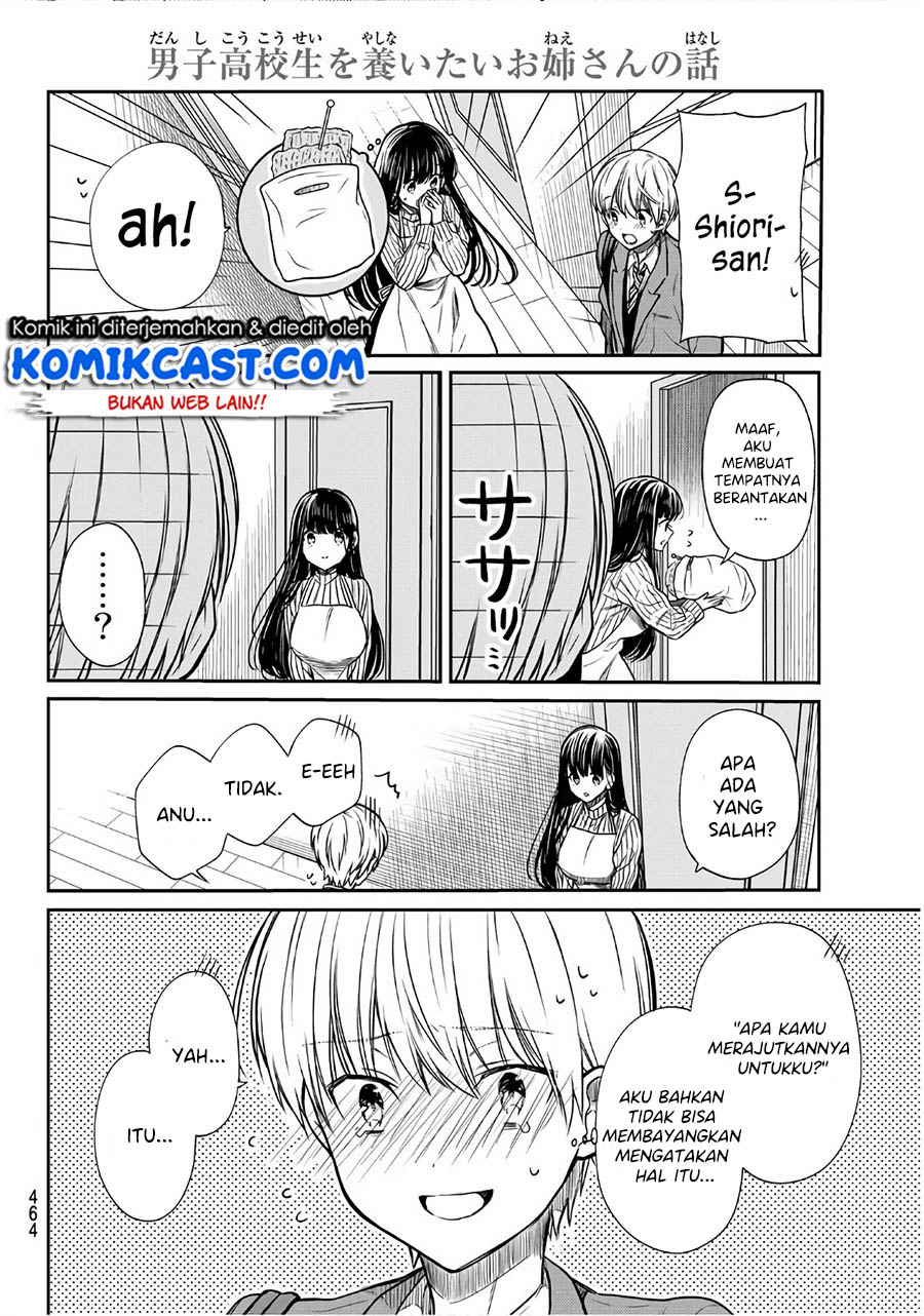 Danshi Koukousei wo Yashinaitai Onee-san no Hanashi Chapter 109 Bahasa Indonesia