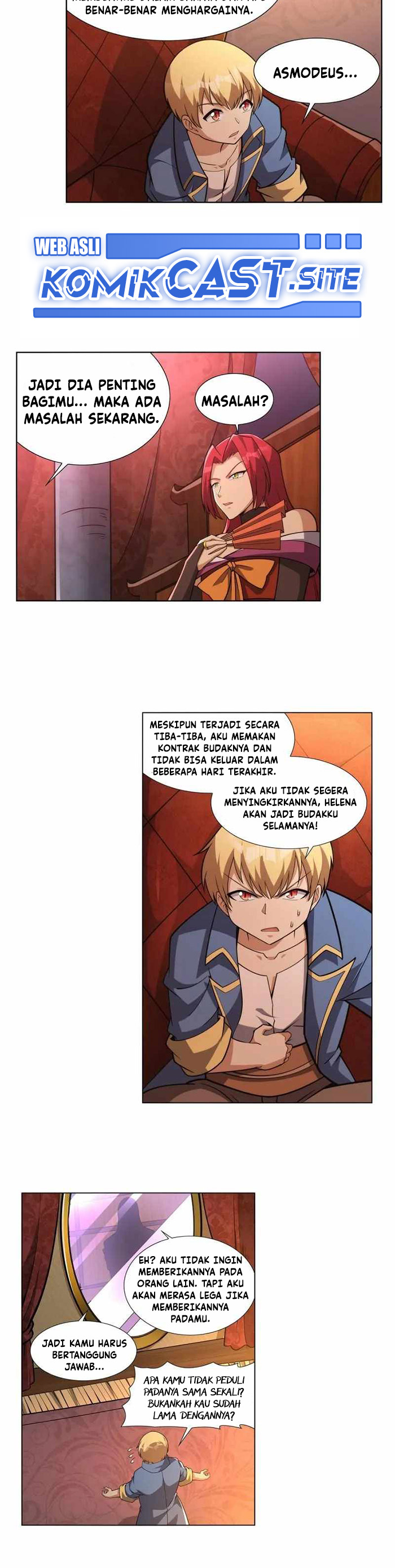 The Demon King Who Lost His Job Chapter 325 Bahasa Indonesia