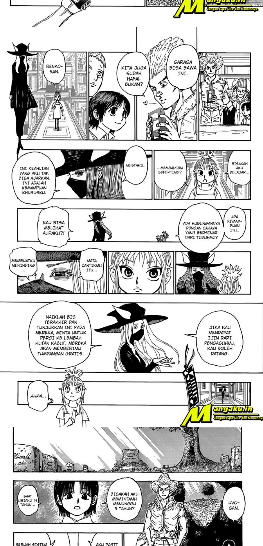 Hunter x Hunter Chapter 397 Bahasa Indonesia