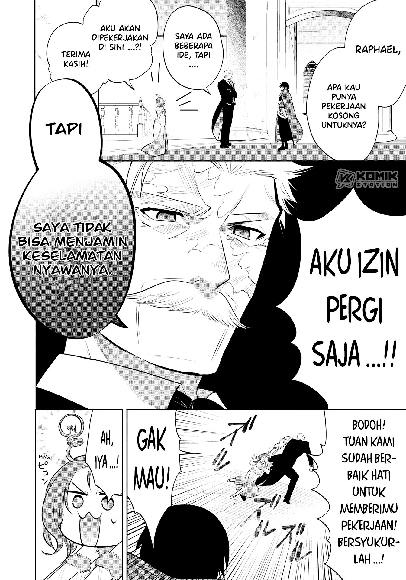 Maou no Ore ga Dorei Elf wo Yome ni Shitanda ga, Dou Medereba Ii? Chapter 36 Bahasa Indonesia