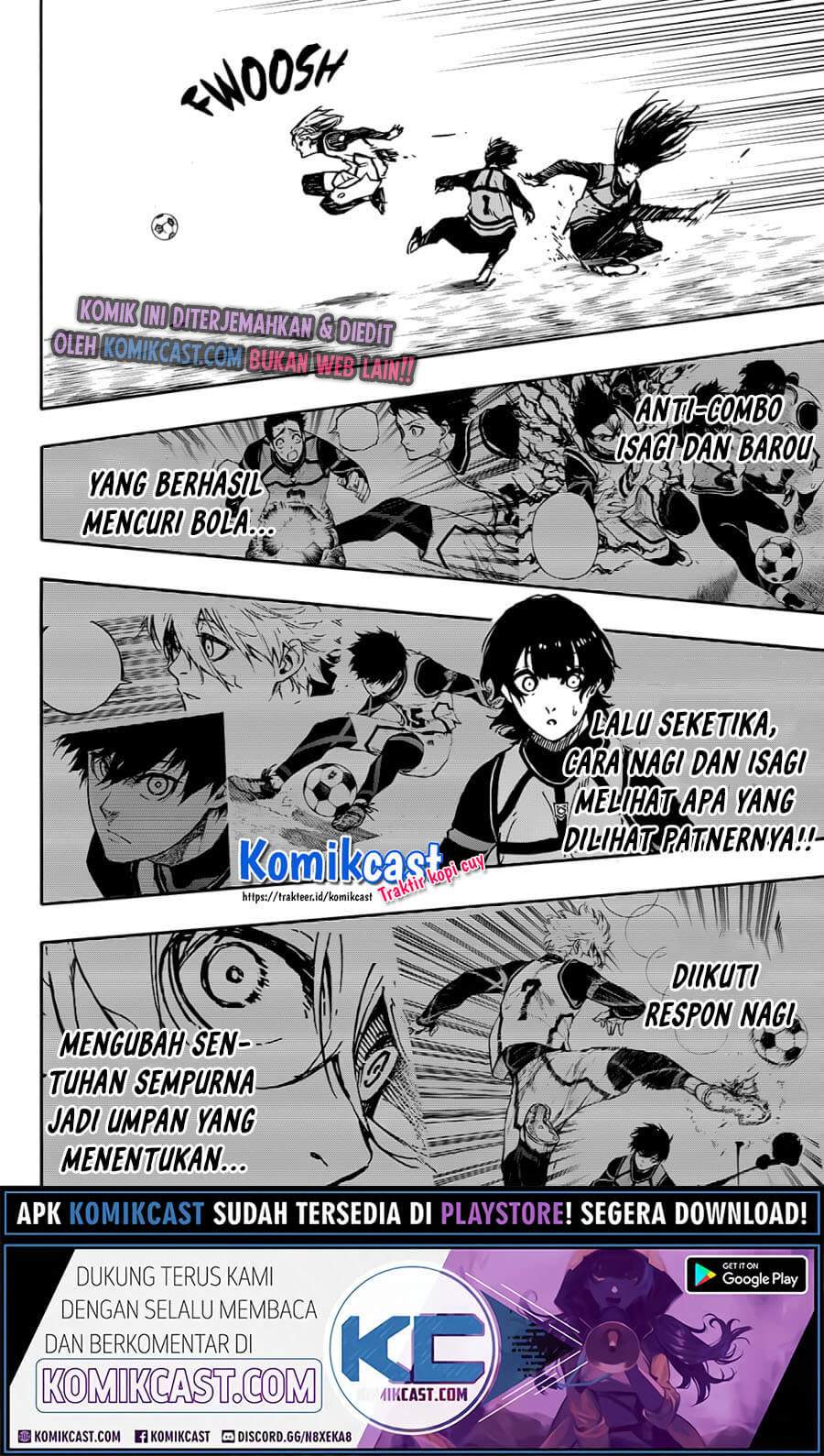 Blue Lock Chapter 73 Bahasa Indonesia