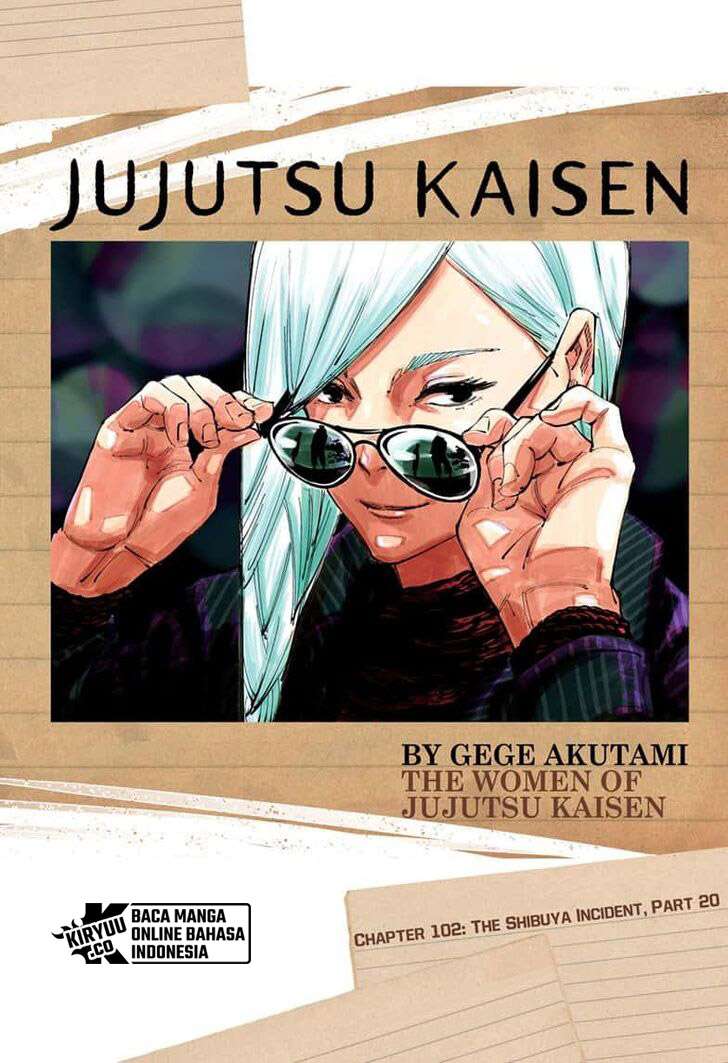 Jujutsu Kaisen Chapter 102 Bahasa Indonesia