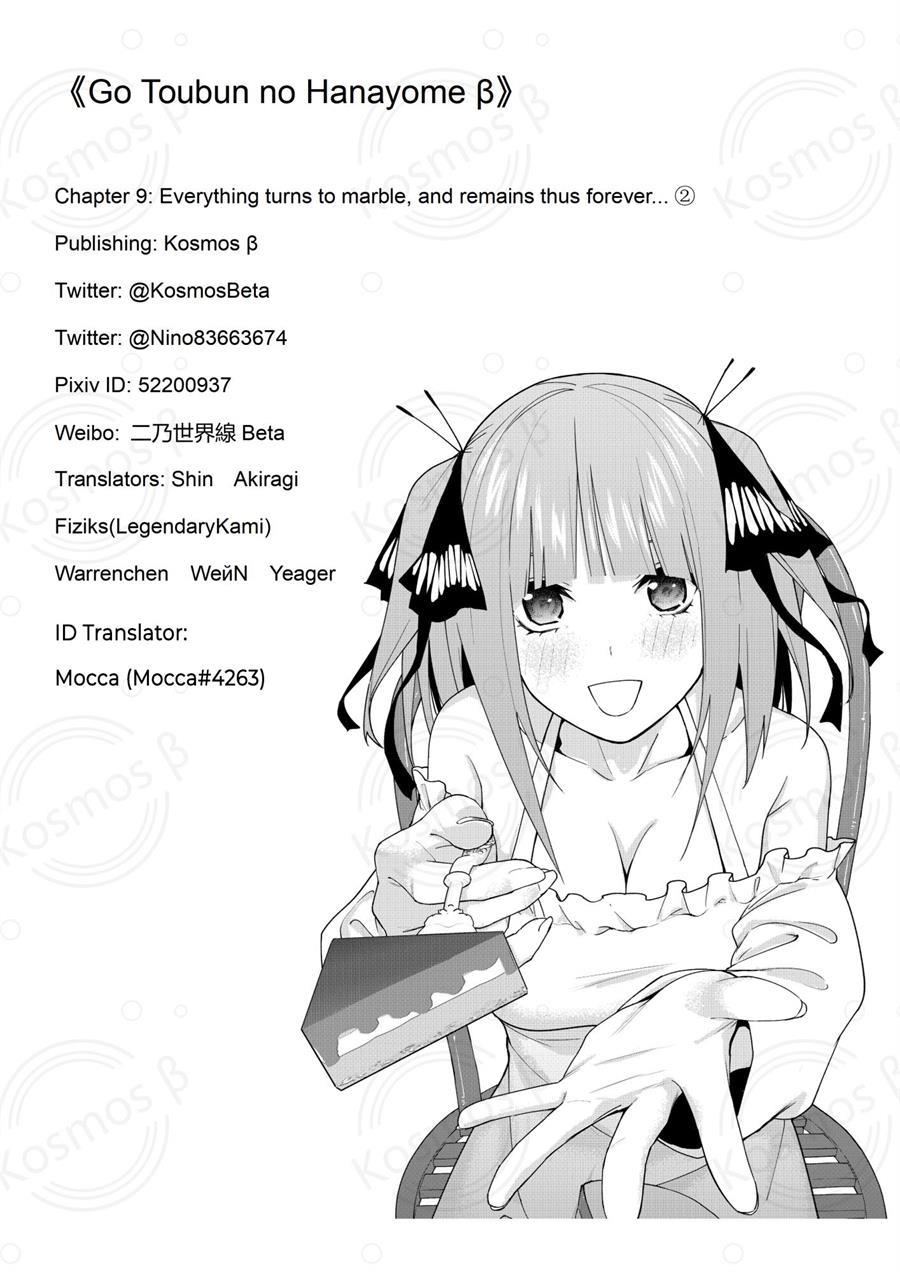 Gotoubun no Hanayome β Chapter 9 Bahasa Indonesia