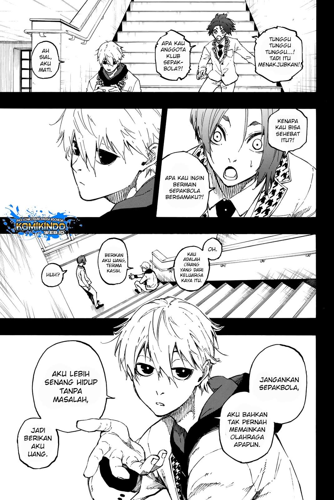 Blue Lock Chapter 23 Bahasa Indonesia