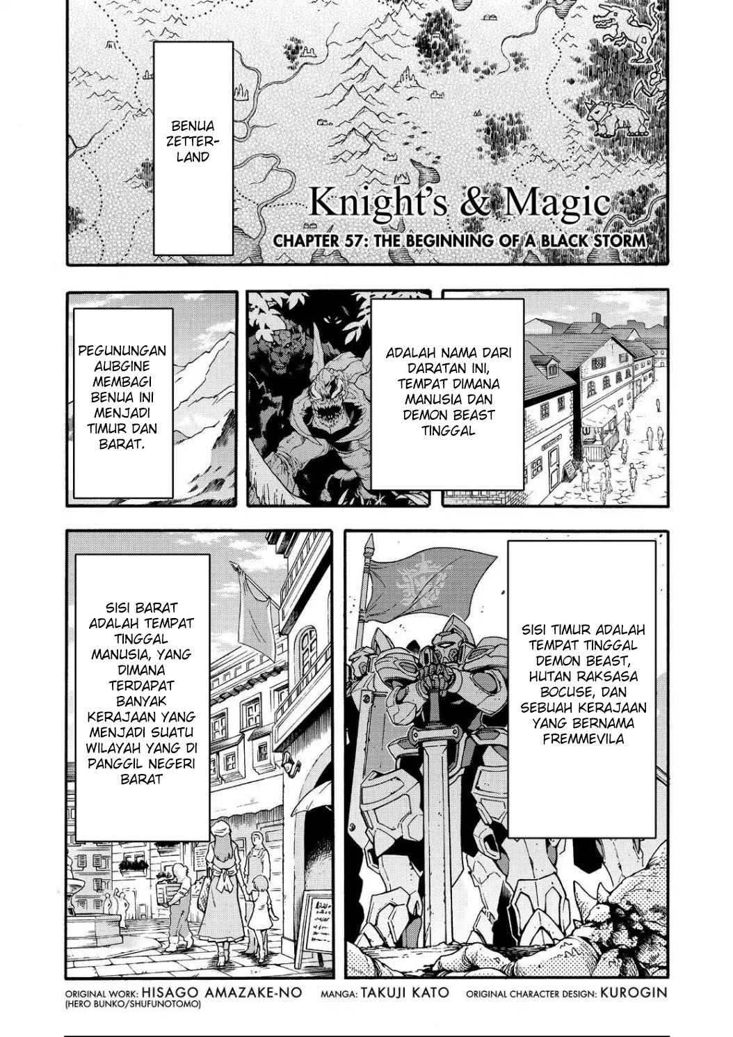 Knights & Magic Chapter 57 Bahasa Indonesia