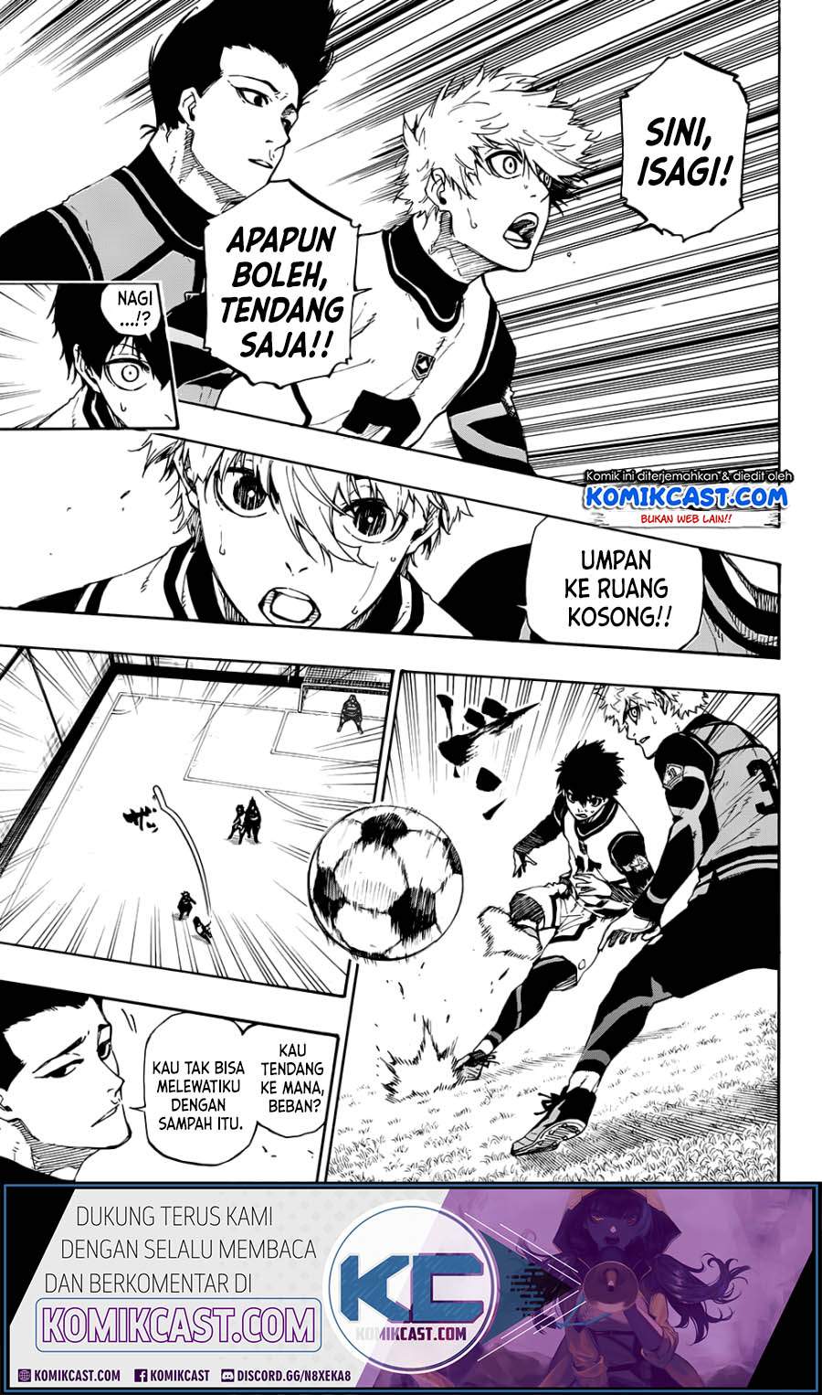 Blue Lock Chapter 51 Bahasa Indonesia