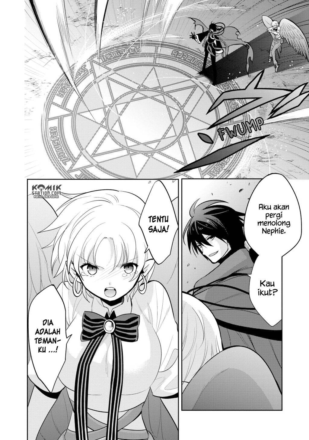 Maou no Ore ga Dorei Elf wo Yome ni Shitanda ga, Dou Medereba Ii? Chapter 11 Bahasa Indonesia