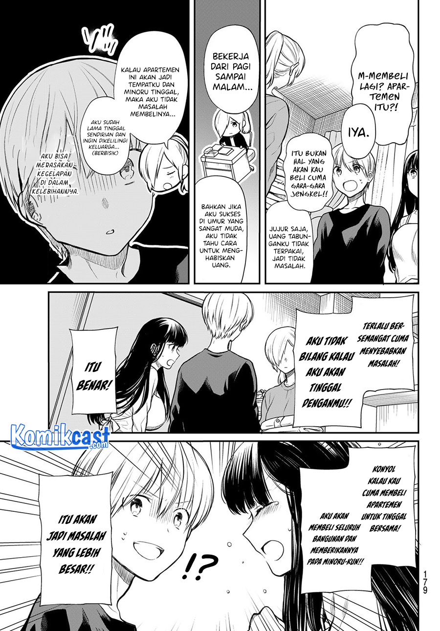 Danshi Koukousei wo Yashinaitai Onee-san no Hanashi Chapter 172 Bahasa Indonesia