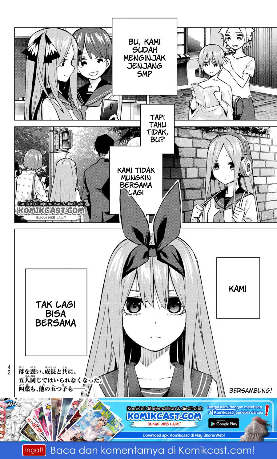 Go-Toubun no Hanayome Chapter 88