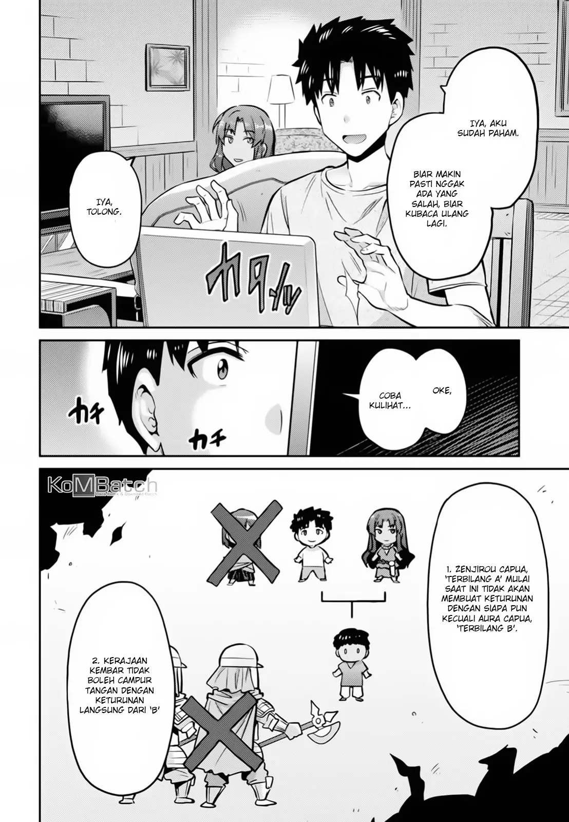 Risou no Himo Seikatsu Chapter 14 Bahasa Indonesia