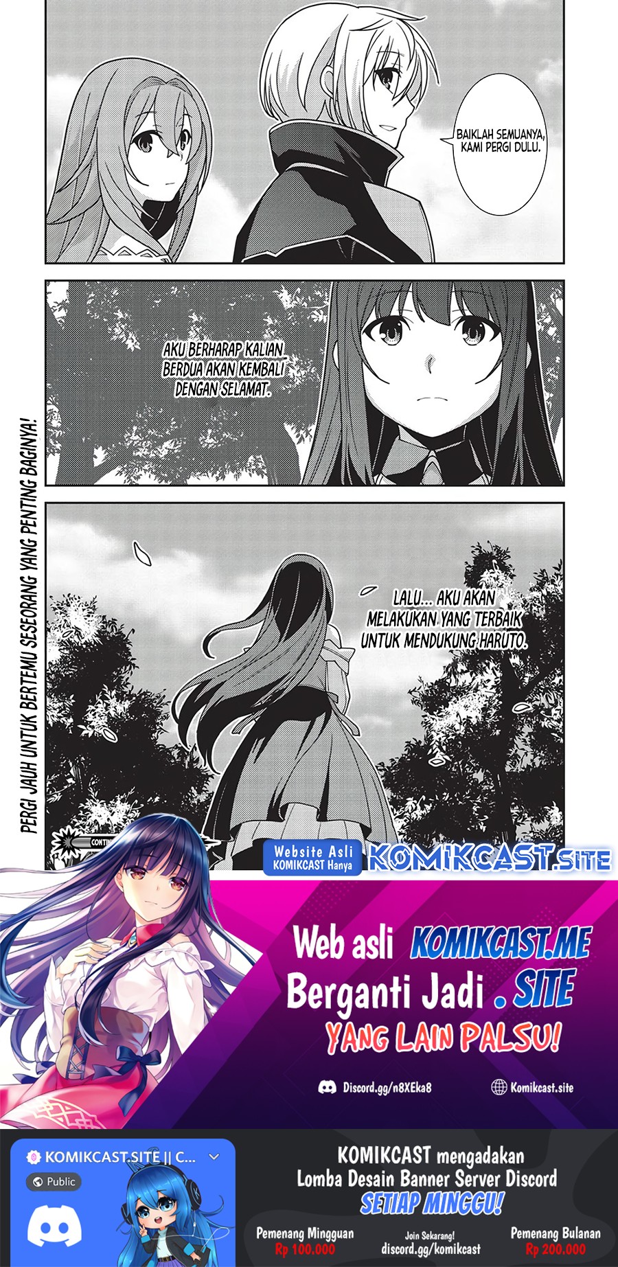 Seirei Gensouki – Konna Sekai de Deaeta Kimi ni (MINAZUKI Futago) Chapter 44 Bahasa Indonesia