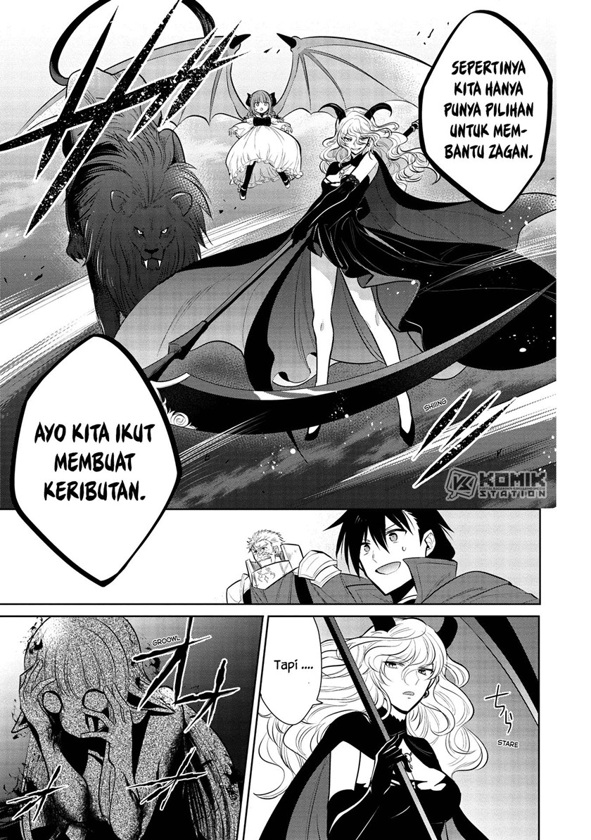 Maou no Ore ga Dorei Elf wo Yome ni Shitanda ga, Dou Medereba Ii? Chapter 33 Bahasa Indonesia