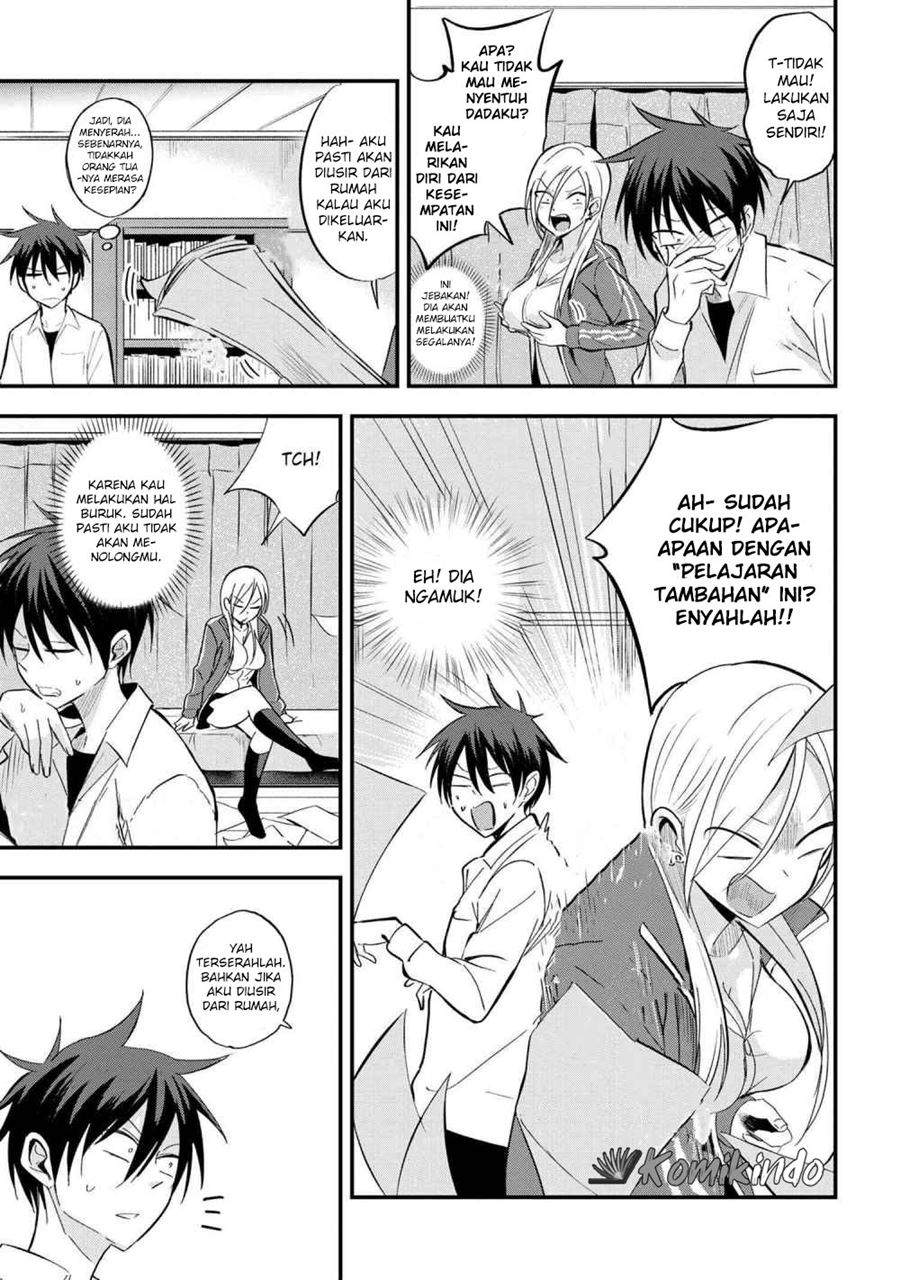 Please Go Home! Akutsu-san Chapter 13 Bahasa Indonesia