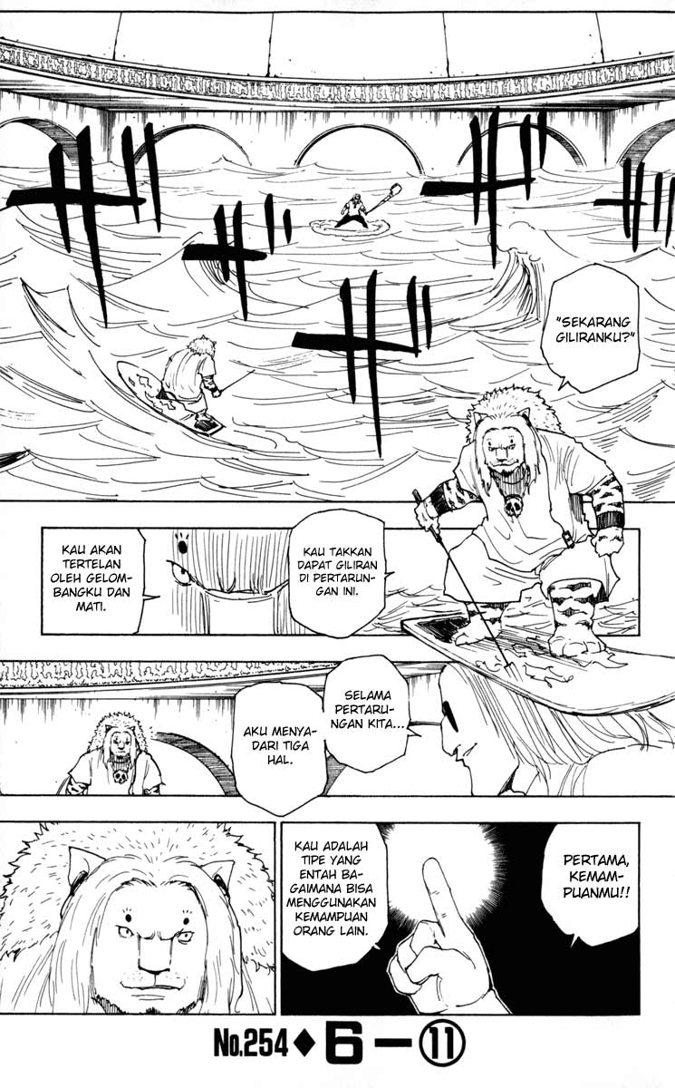 Hunter x Hunter Chapter 254 Bahasa Indonesia