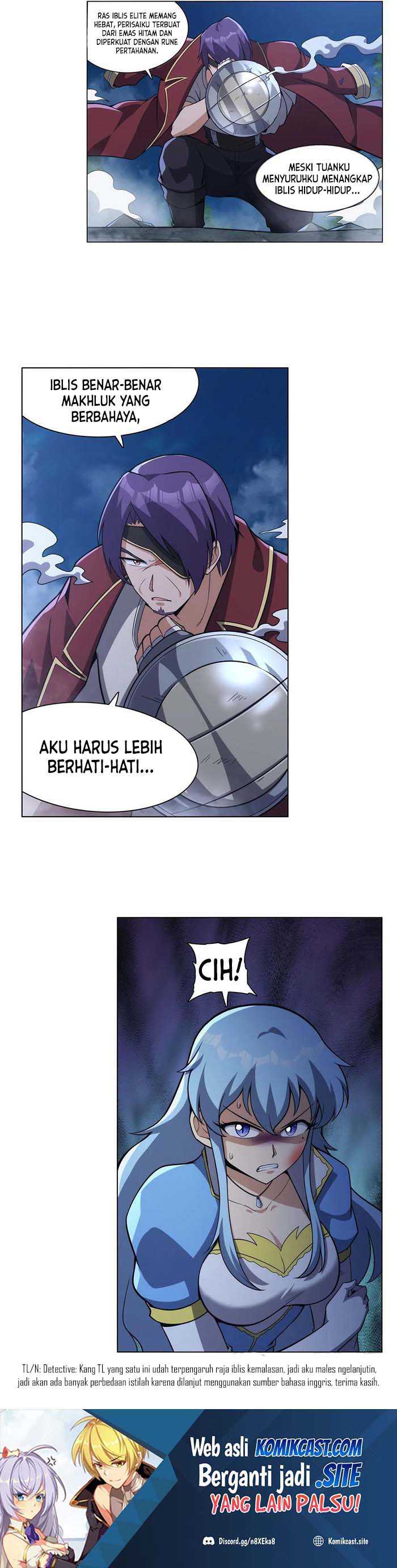 The Demon King Who Lost His Job Chapter 301 Bahasa Indonesia