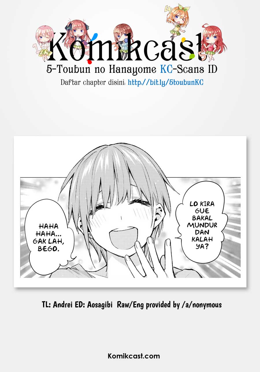 Go-Toubun no Hanayome Chapter 95