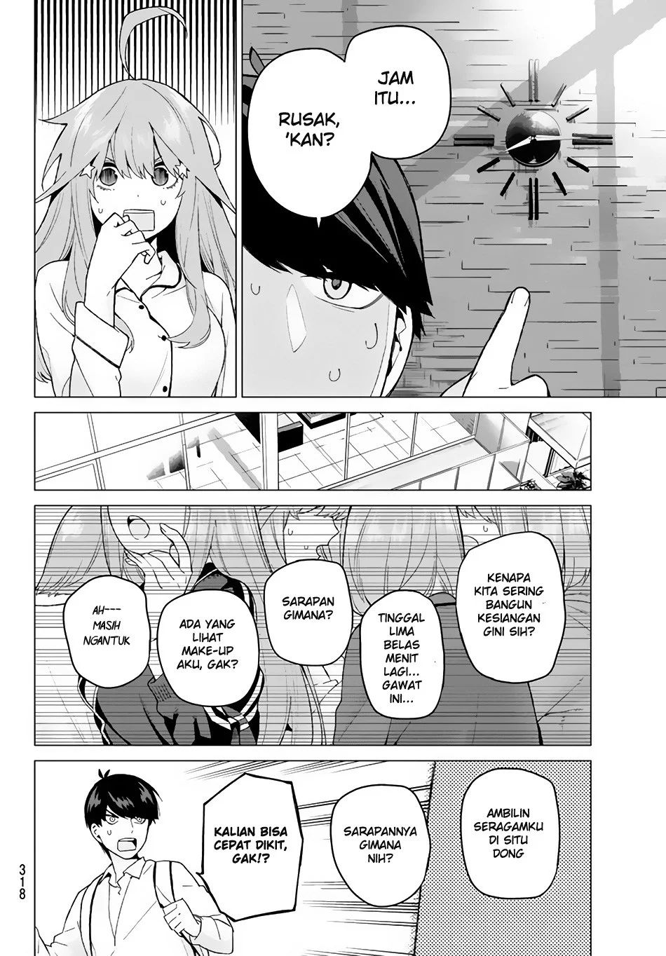 Go-Toubun no Hanayome Chapter 19