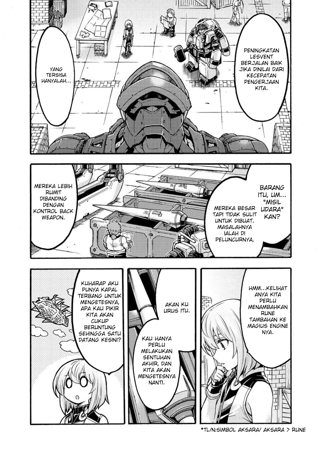 Knights & Magic Chapter 74 Bahasa Indonesia