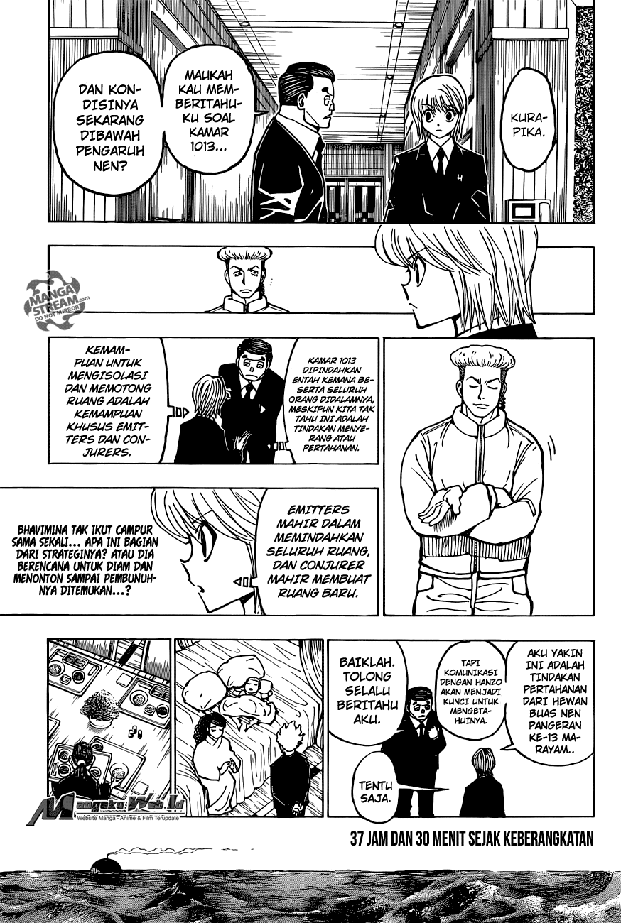 Hunter x Hunter Chapter 374 Bahasa Indonesia