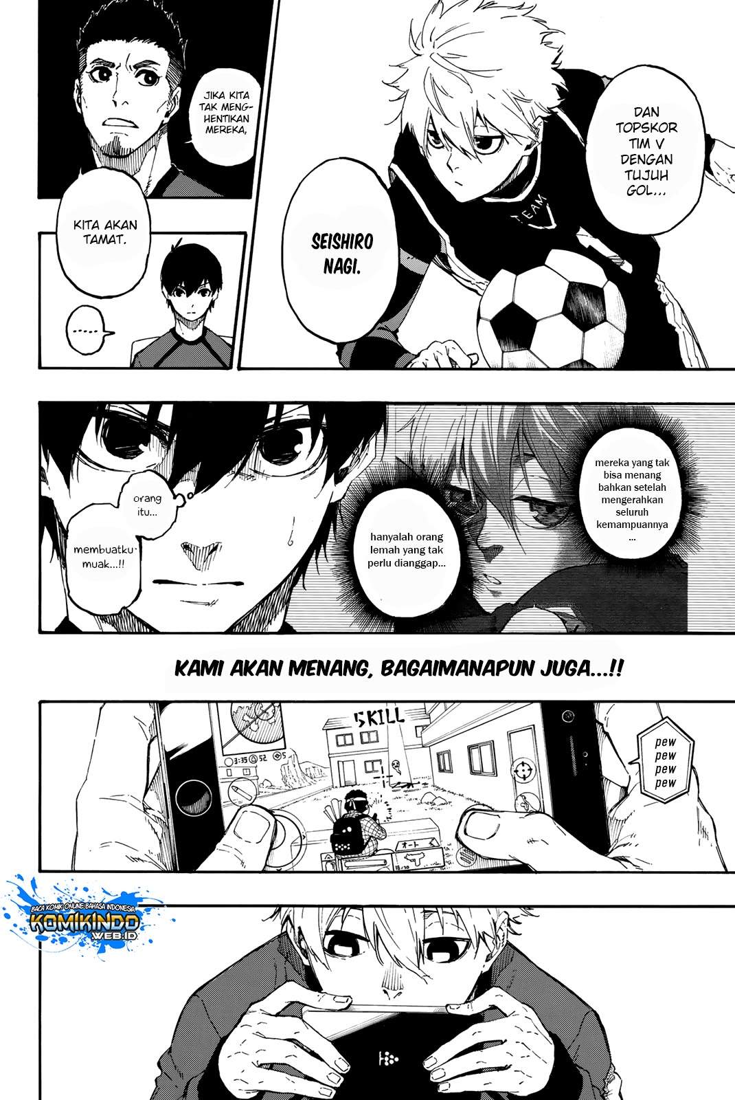 Blue Lock Chapter 23 Bahasa Indonesia