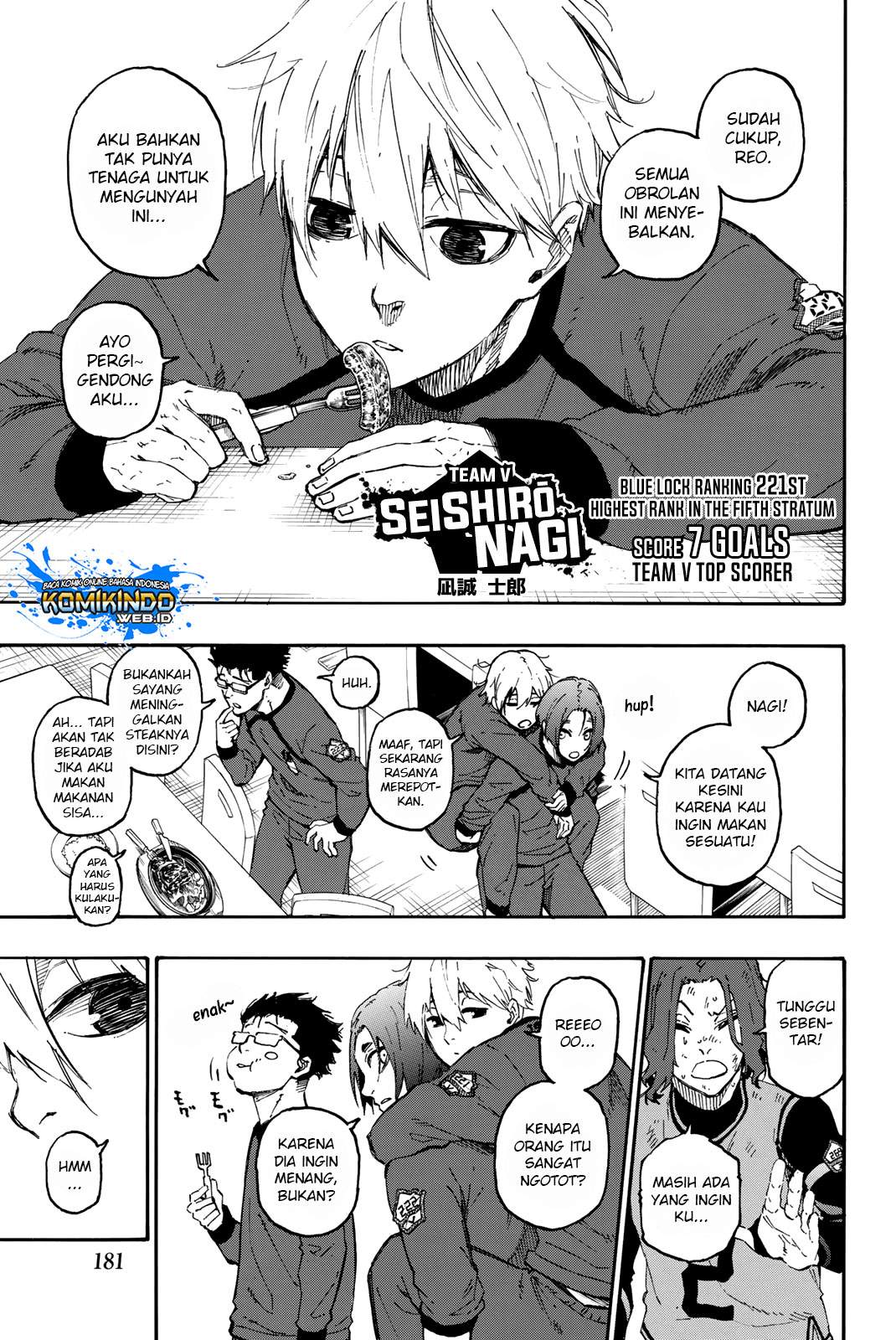 Blue Lock Chapter 22 Bahasa Indonesia