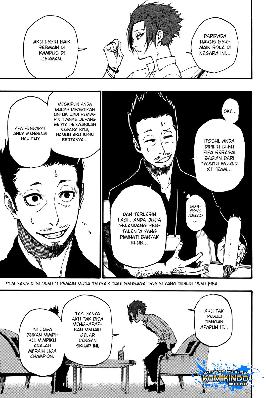 Blue Lock Chapter 04 Bahasa Indonesia