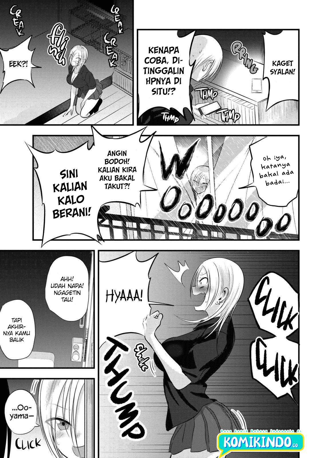 Please Go Home! Akutsu-san Chapter 72 Bahasa Indonesia