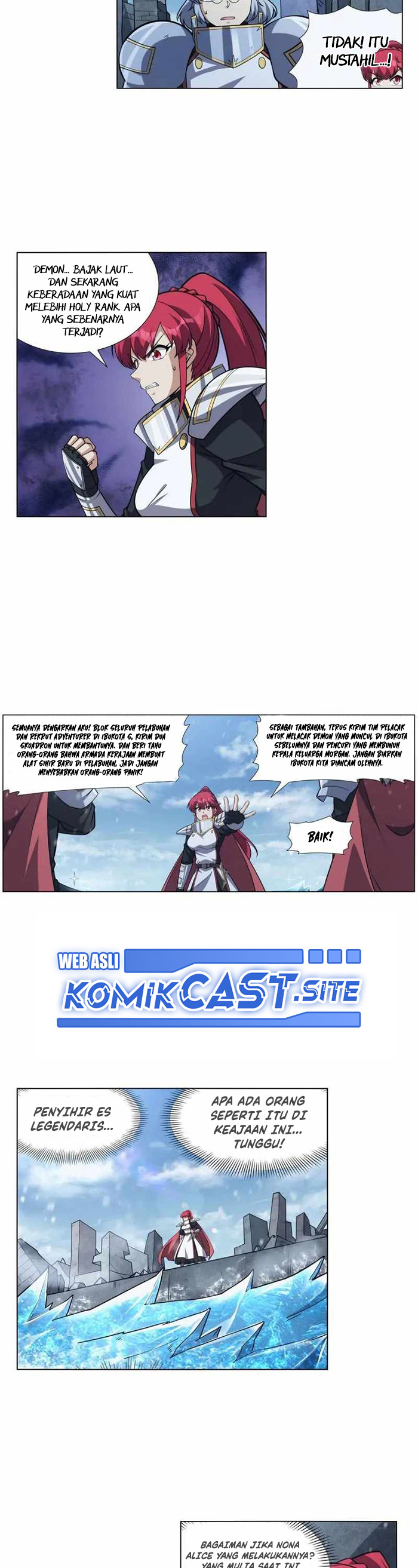 The Demon King Who Lost His Job Chapter 322 Bahasa Indonesia