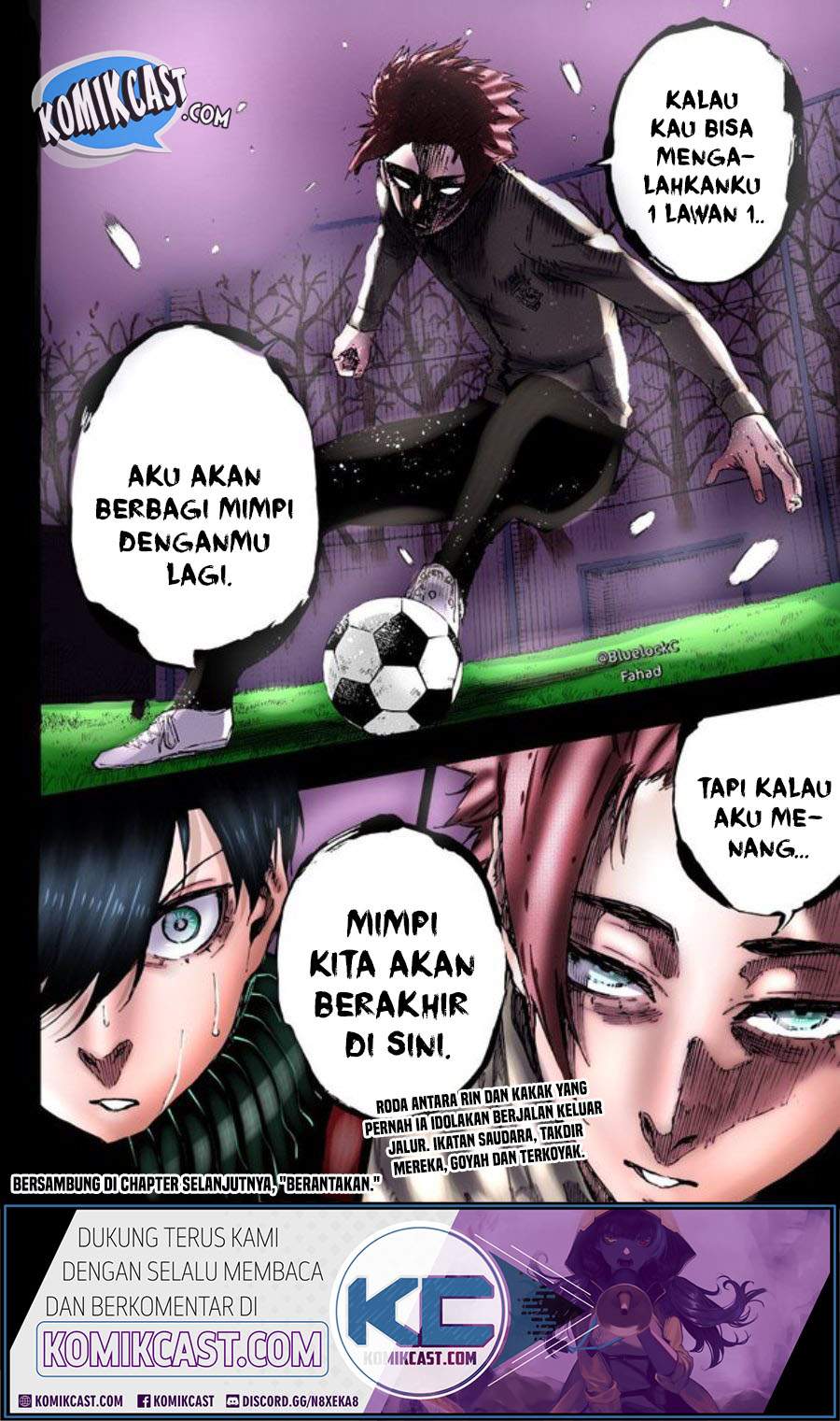 Blue Lock Chapter 124 Bahasa Indonesia