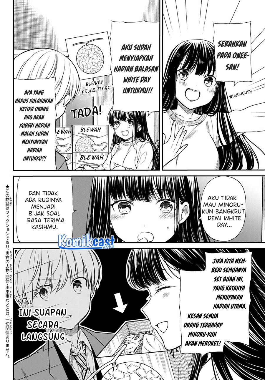 Danshi Koukousei wo Yashinaitai Onee-san no Hanashi Chapter 193 Bahasa Indonesia