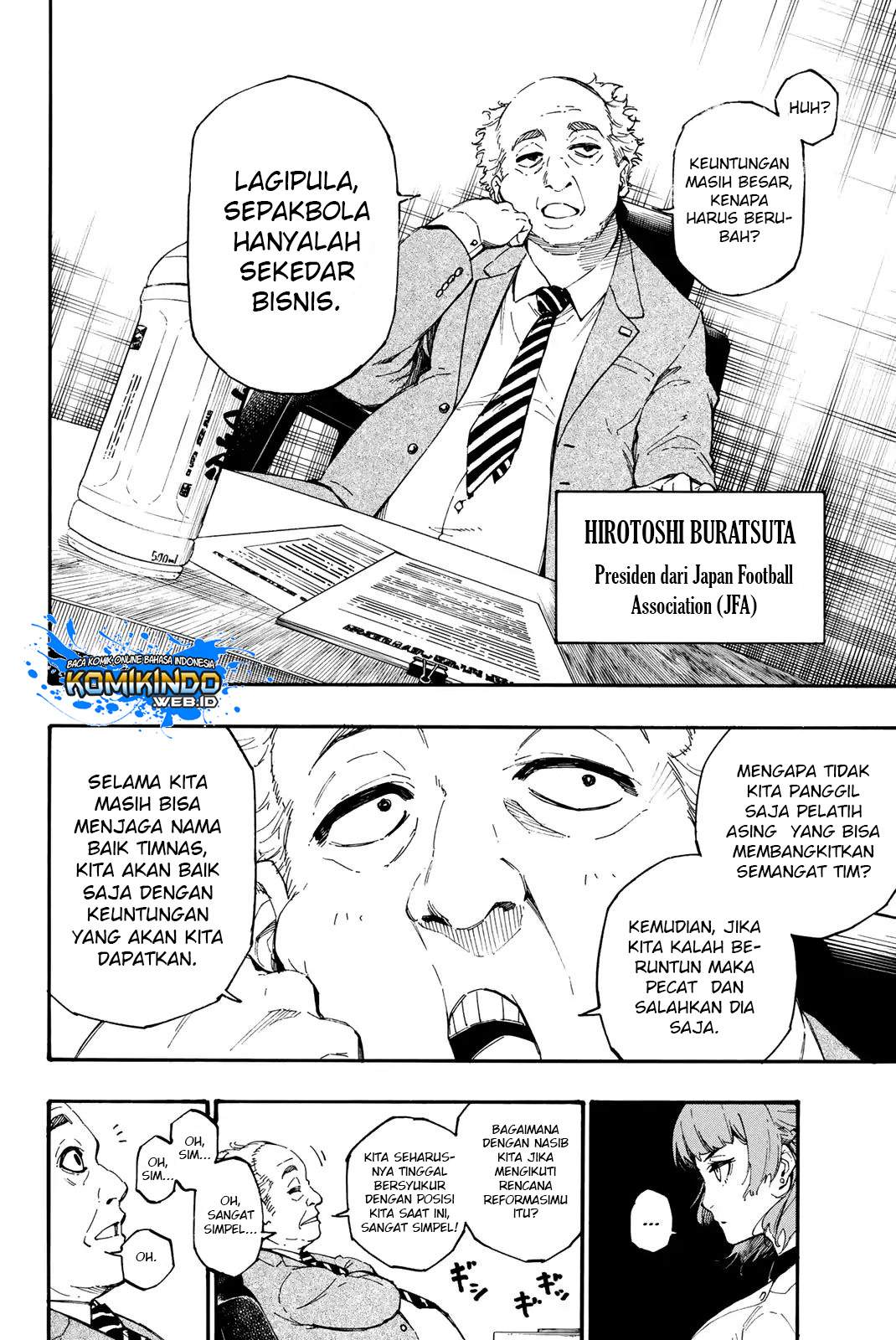 Blue Lock Chapter 01 Bahasa Indonesia