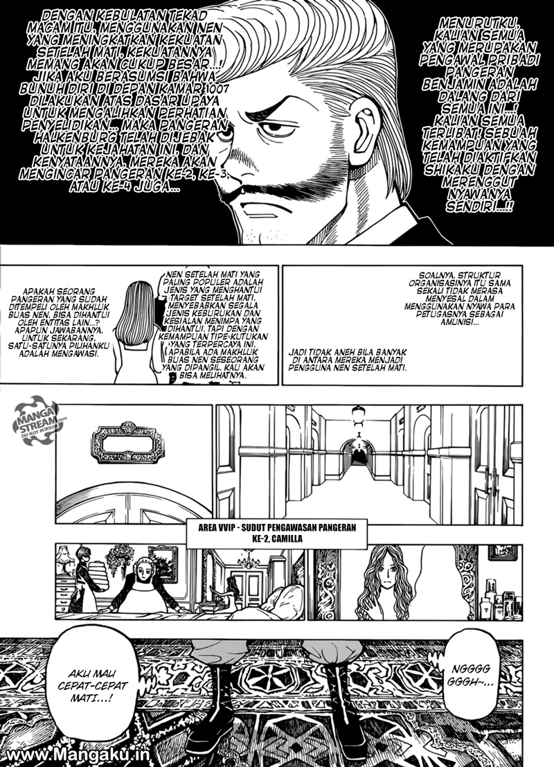 Hunter x Hunter Chapter 389 Bahasa Indonesia