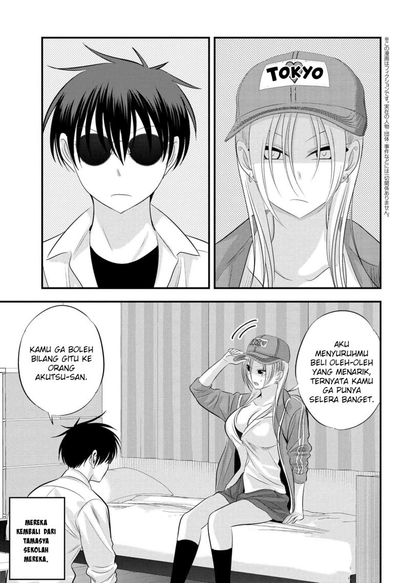 Please Go Home! Akutsu-san Chapter 125 Bahasa Indonesia